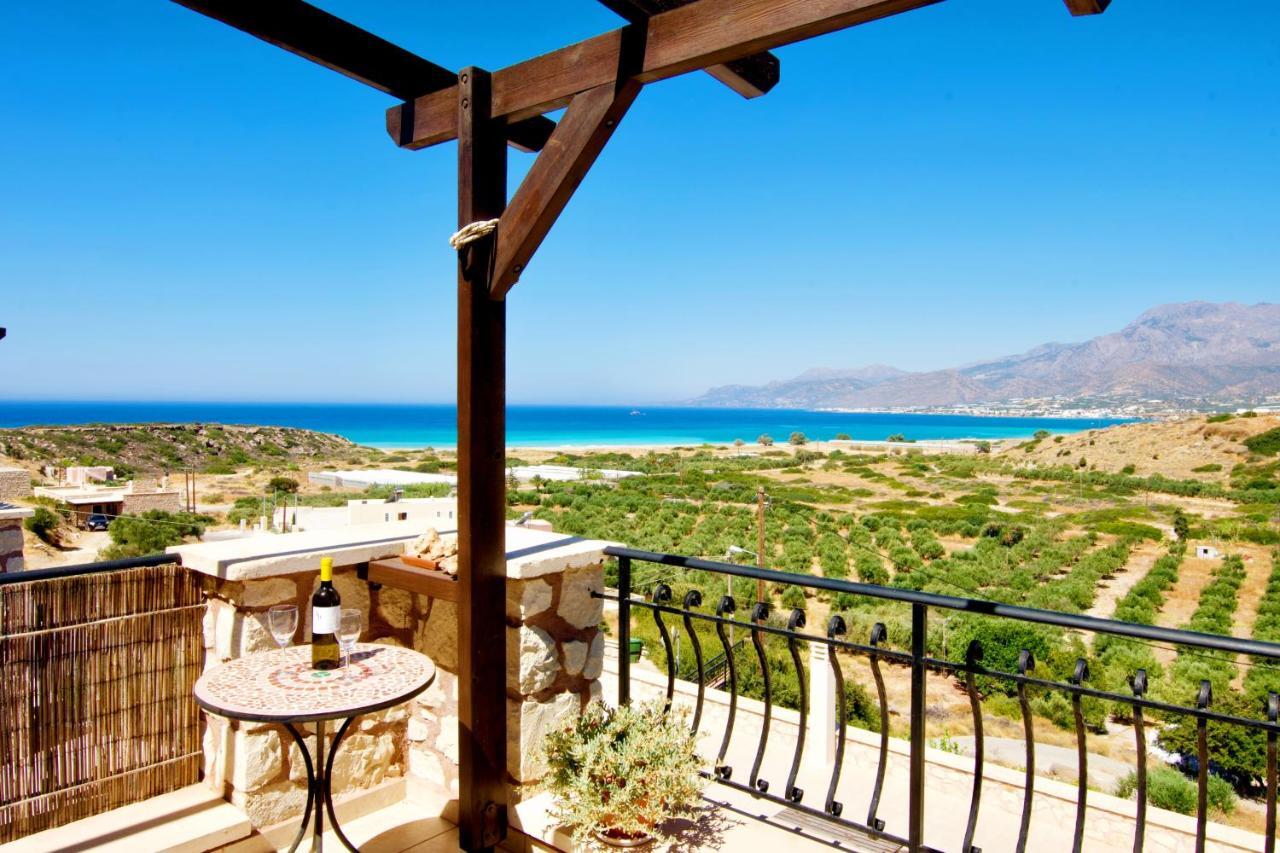 Ville du Soleil - exclusive homes with rustic charm&panoramic seaview Makrýgialos Extérieur photo