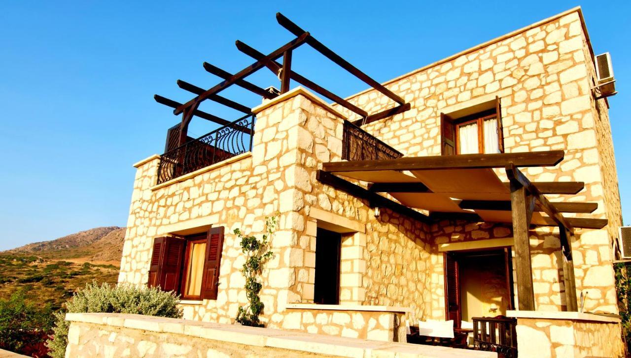 Ville du Soleil - exclusive homes with rustic charm&panoramic seaview Makrýgialos Extérieur photo